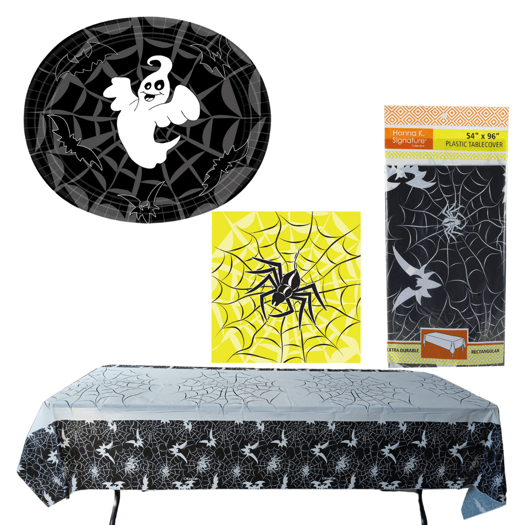 Halloween-Party 54"X96" Rectangular Plastic Cover:1CT Party Supplies Hanna K Signature