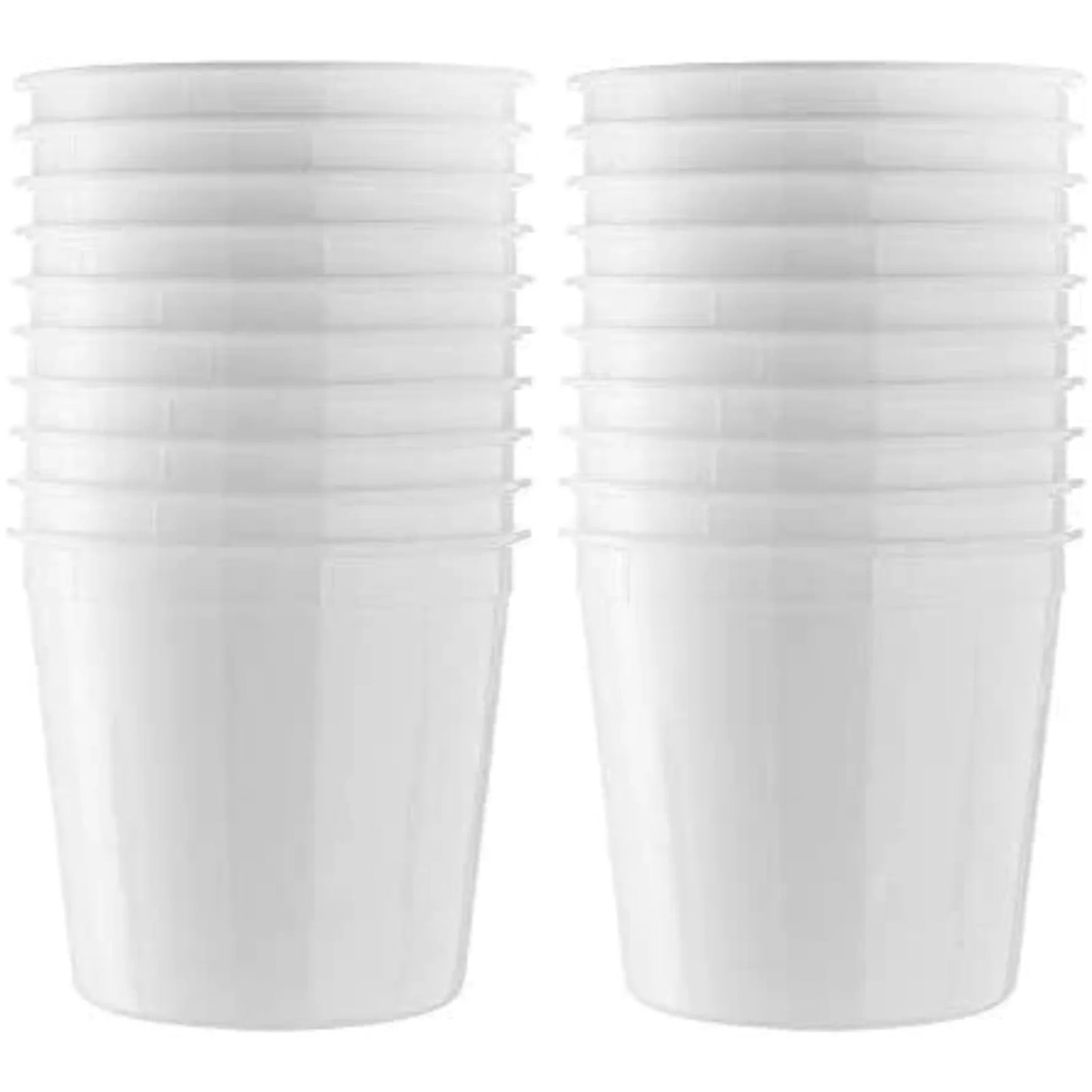 *WHOLESALE* 168oz Deli Container with Lids Heavyweight Disposable Plastic 100/Case Food Storage & Serving VeZee