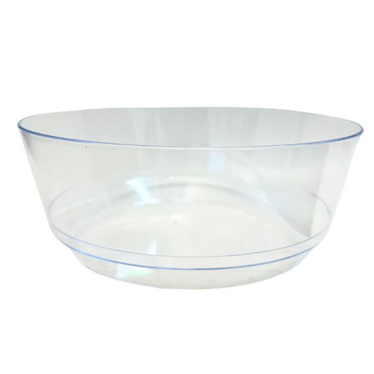 80 Oz. Round Clear Plastic Serving Bowls Serving Bowl Accent Bowls   