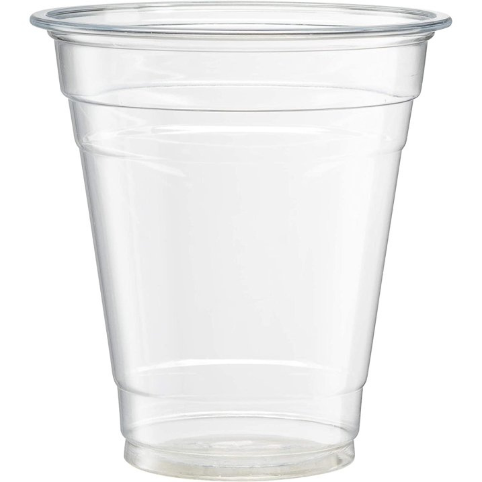 16oz Plastic Clear PET Cups With Flat Lid & Straw, for All Kinds of Beverages Smoothie Cups VeZee Cups 10 Pack 