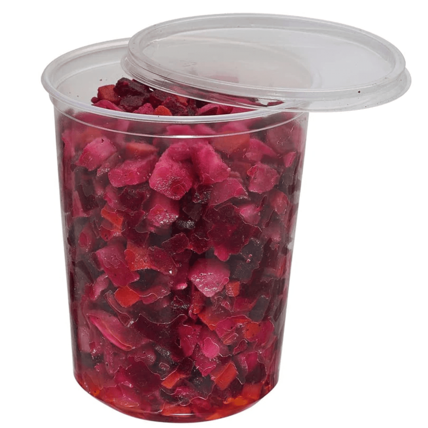 *BUY BULK* Lightweight Clear Plastic Round Deli Container with Lids 32oz Food Storage & Serving VeZee