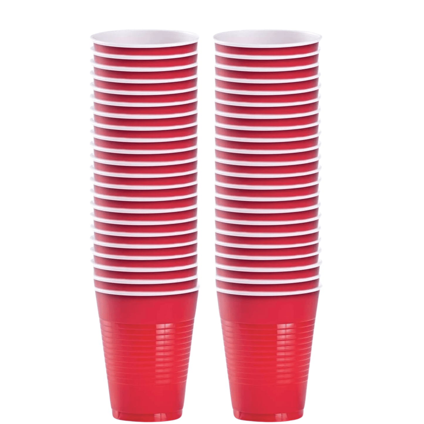 Hanna K. Signature Plastic Cups Red 9oz Disposable Cups Hanna K Signature