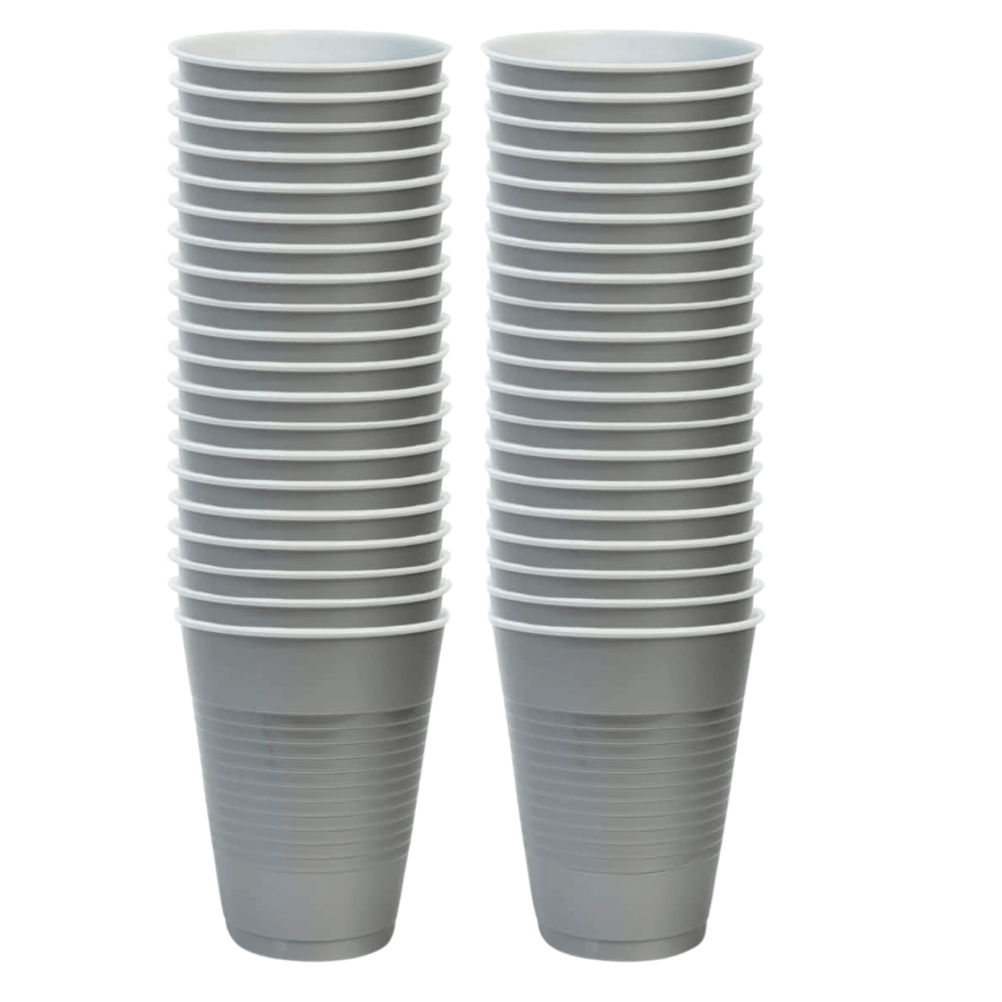 Hanna K. Signature Plastic Cups Silver 9 oz Disposable Cups Hanna K Signature