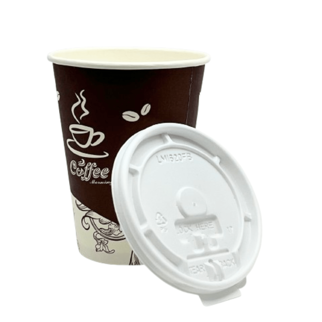 BULK Heaven Poly-Paper 12 oz. Hot/Cold Cups Paper Cups VeZee