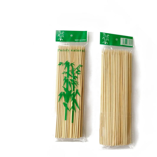 Natural Bamboo Sticks BBQ Skewers-100pcs  OnlyOneStopShop   