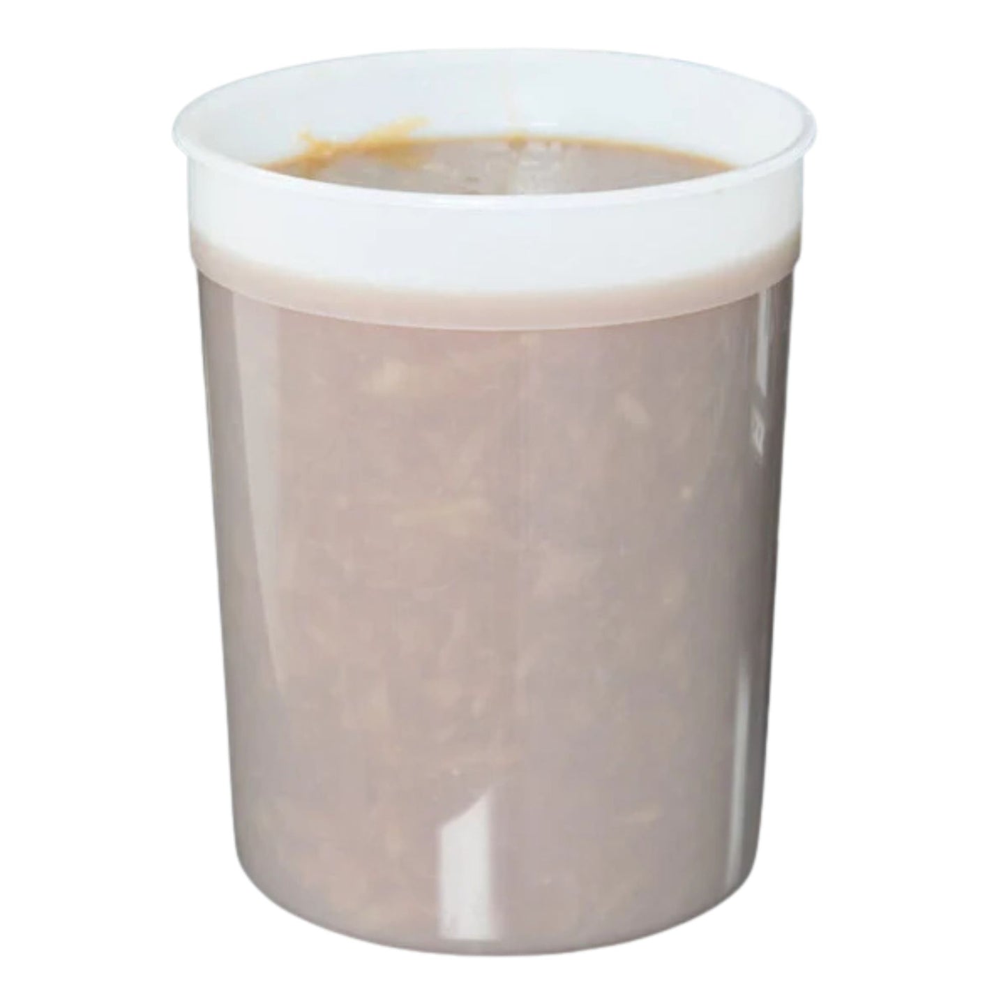 128oz Storage Containers with Lids Disposable Plastic Food Storage & Serving VeZee