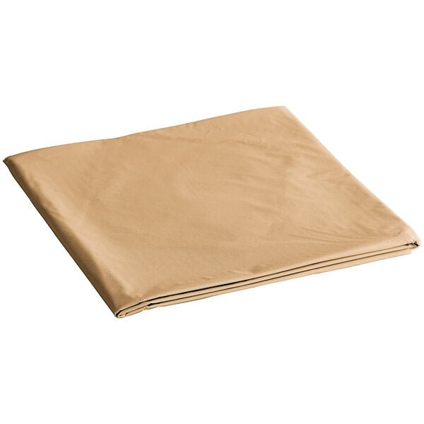 *WHOLESALE* TableCloth Plastic Disposable Round Gold 84'':36CT Table Cover Party Dimensions