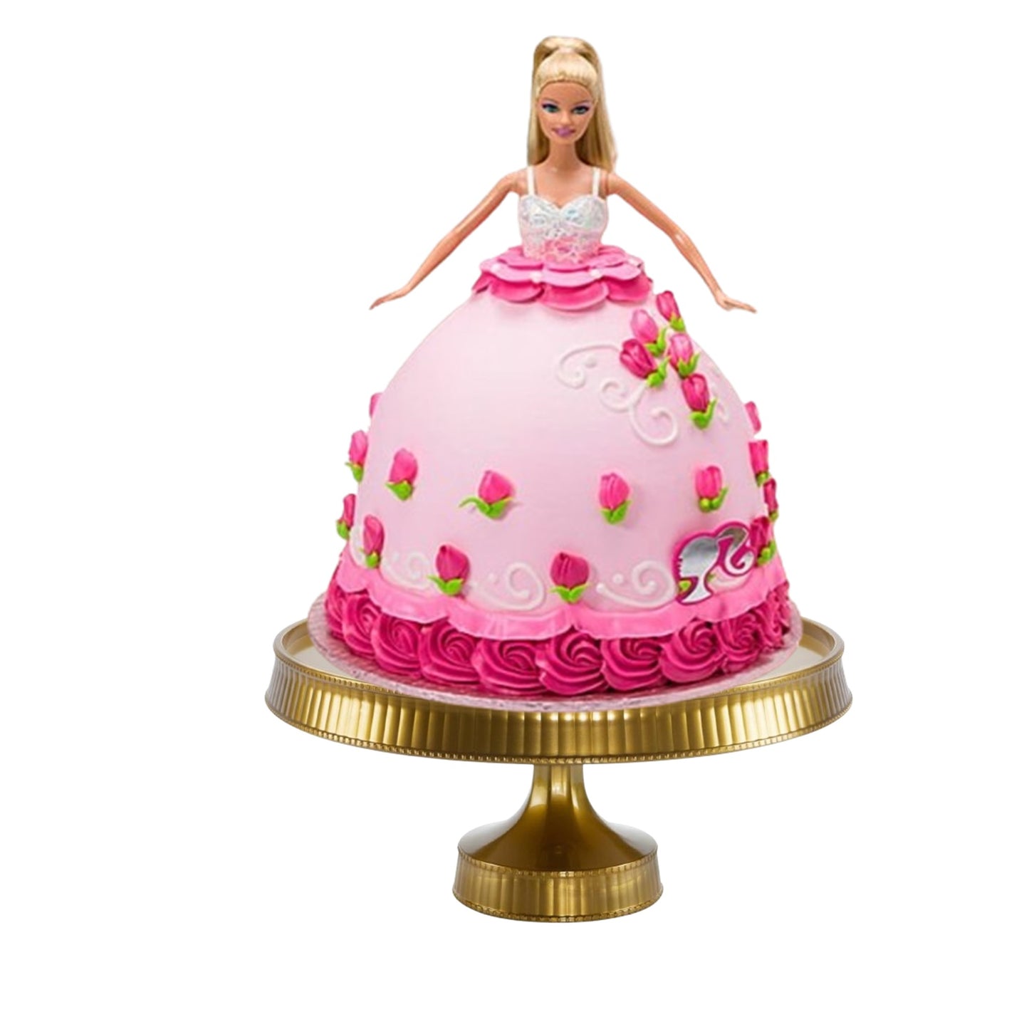 Premium Extra Heavyweight Gold Cake Plastic Stands 10.5" Cake Stands Lillian