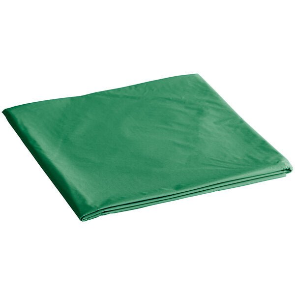 *WHOLESALE* TableCloth Plastic Disposable Round Green 84'':36CT Table Cover Party Dimensions