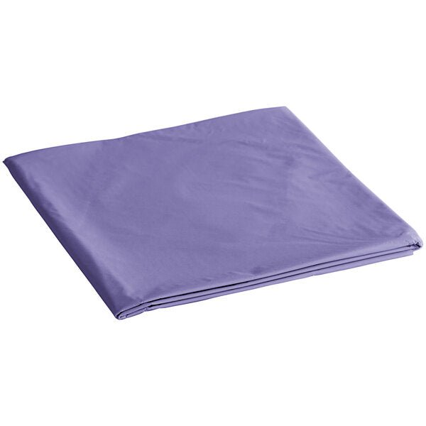 *WHOLESALE* TableCloth Plastic Disposable Round Purple 84'':36CT Table Cover Party Dimensions