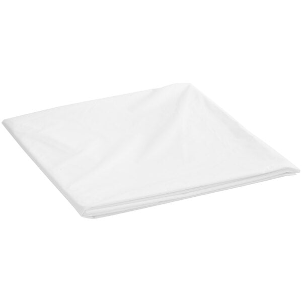 TableCloth Plastic Disposable Round White 84'' Table Cover Party Dimensions