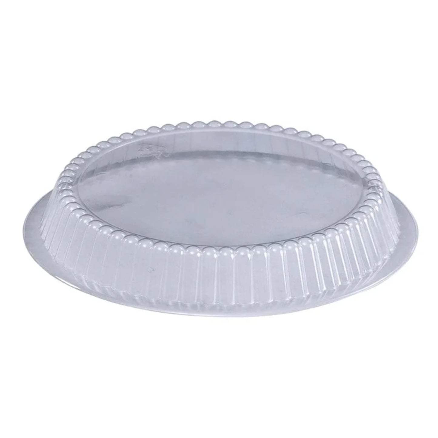 *WHOLESALE* 7" Clear Dome Lids for Aluminum Round Pan | 500 ct. Disposable VeZee