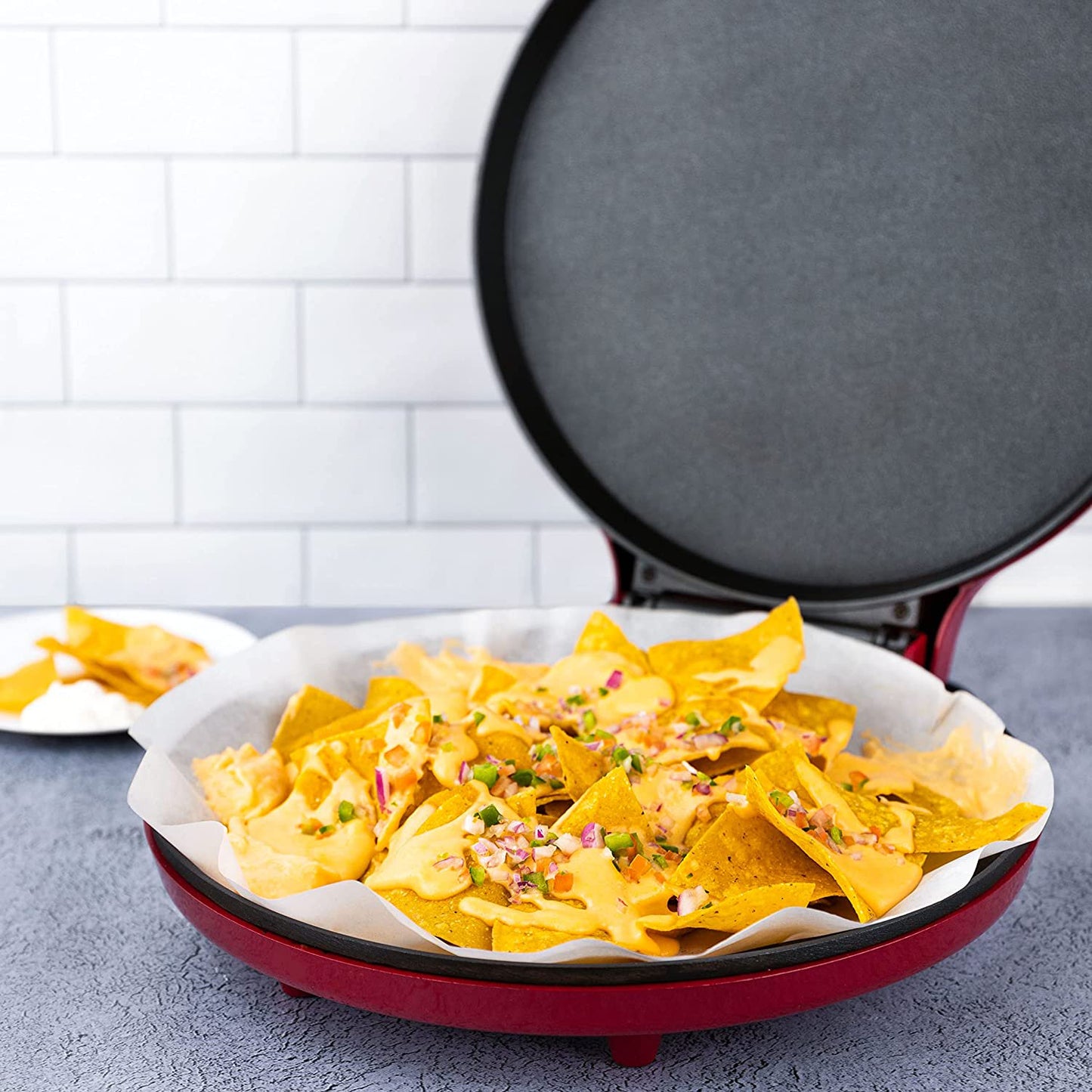 14" Round Silicon Coated 100 Sheets Non Stick Parchment Paper Sheets Fit Right into your Pizza & Cake Maker Liners Paper House