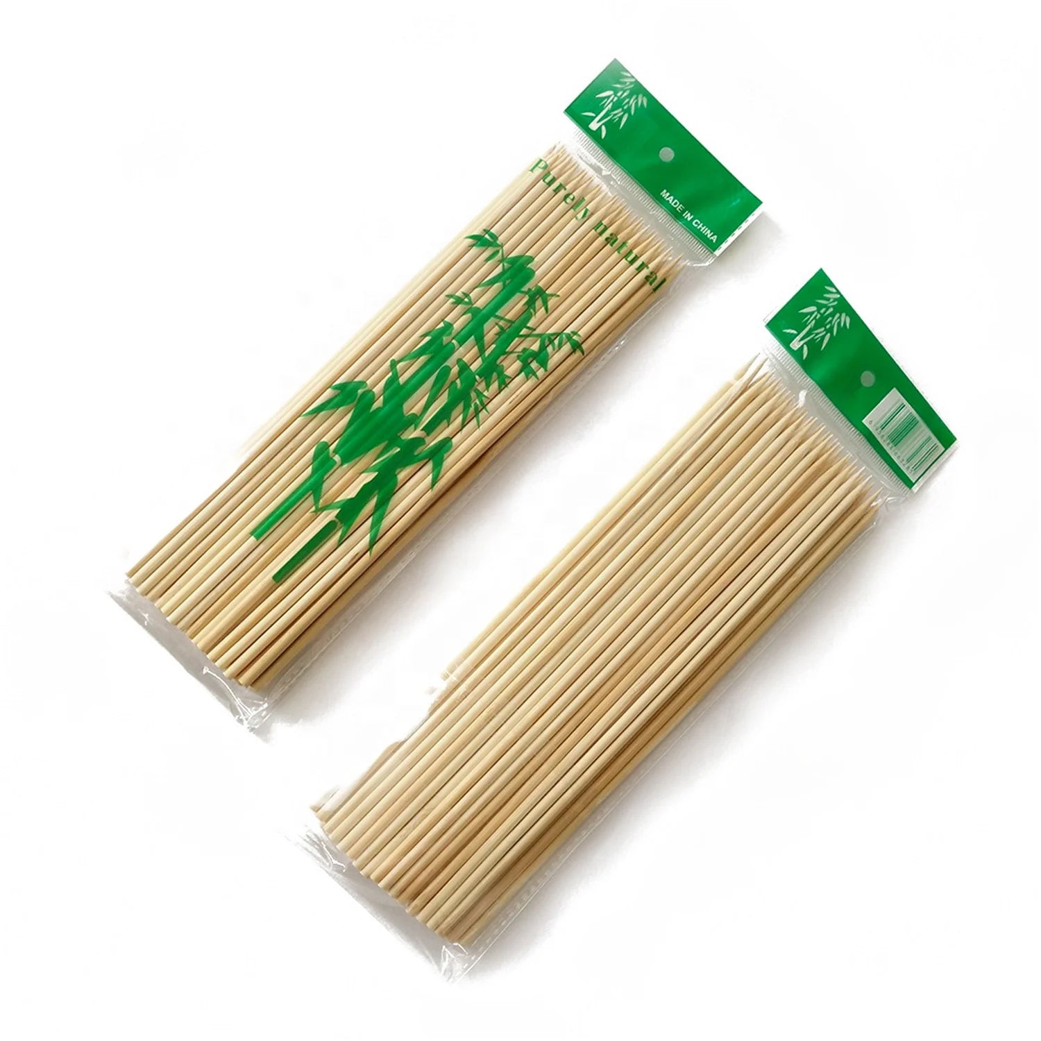 Natural Bamboo Sticks BBQ Skewers-100pcs  OnlyOneStopShop   