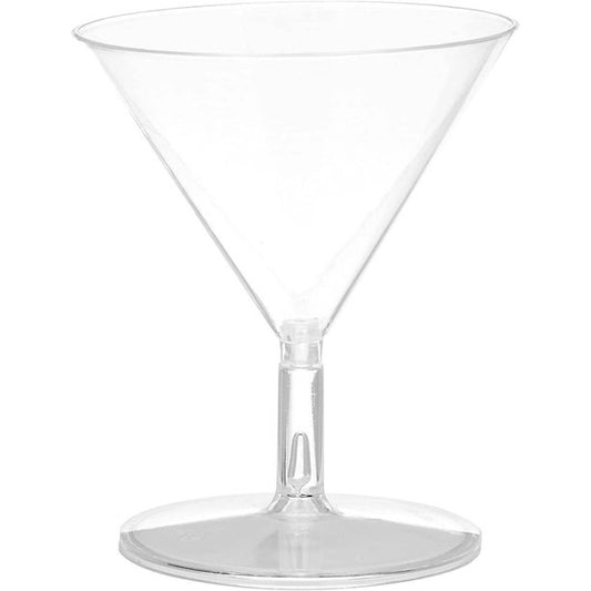 Lillian Tablesettings Martini Glass, Mini, Clear Serverware Lillian   