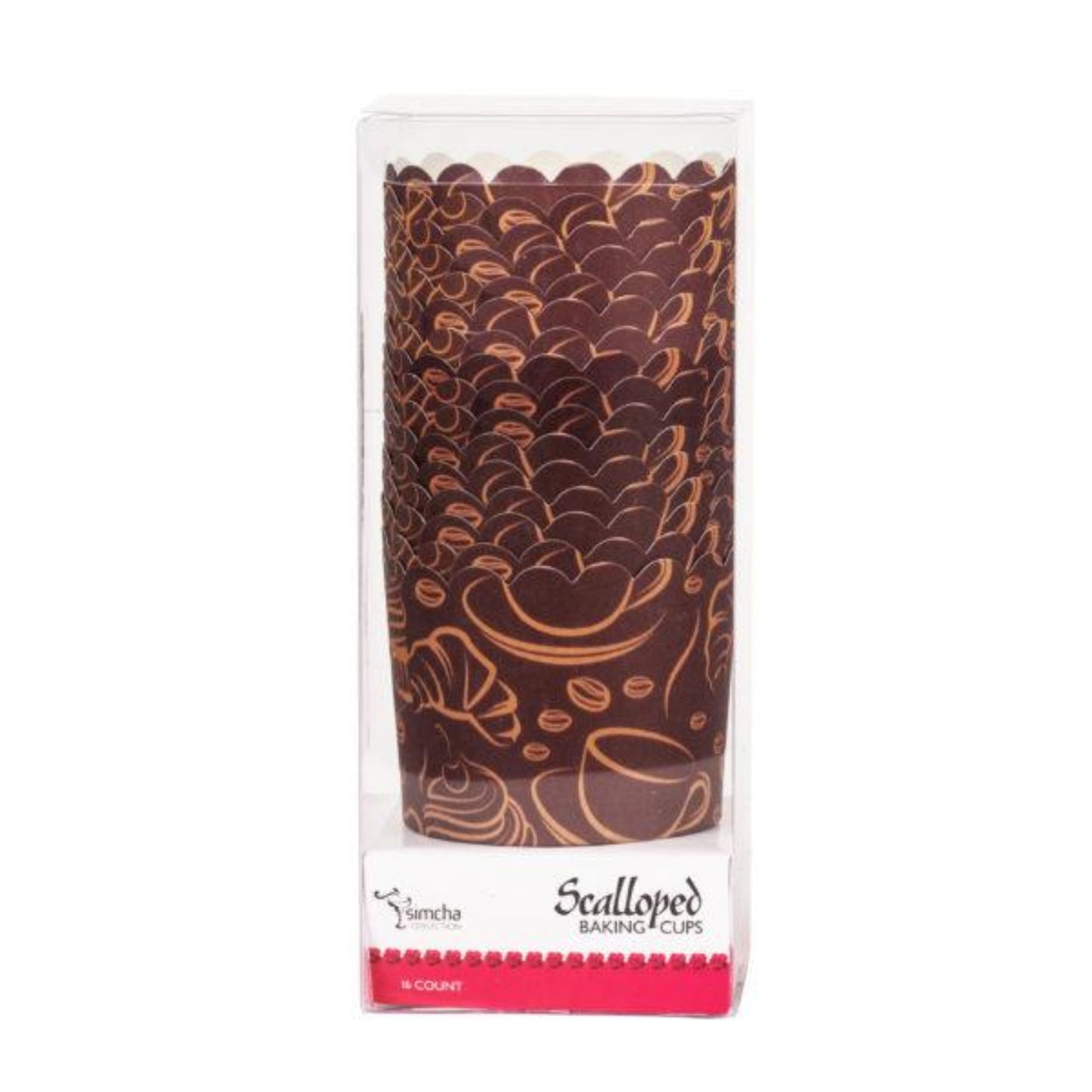 Simcha Collection Coffee Small Baking Cups 20CT Food Storage & Serving Blue Sky