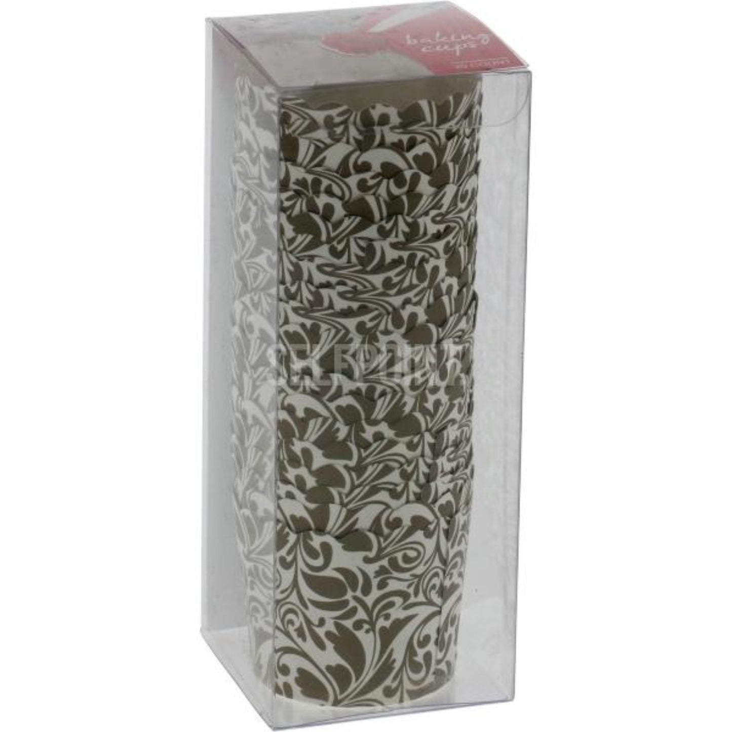 Simcha Collection Design medium Baking Cups Brown 16CT Food Storage & Serving Blue Sky