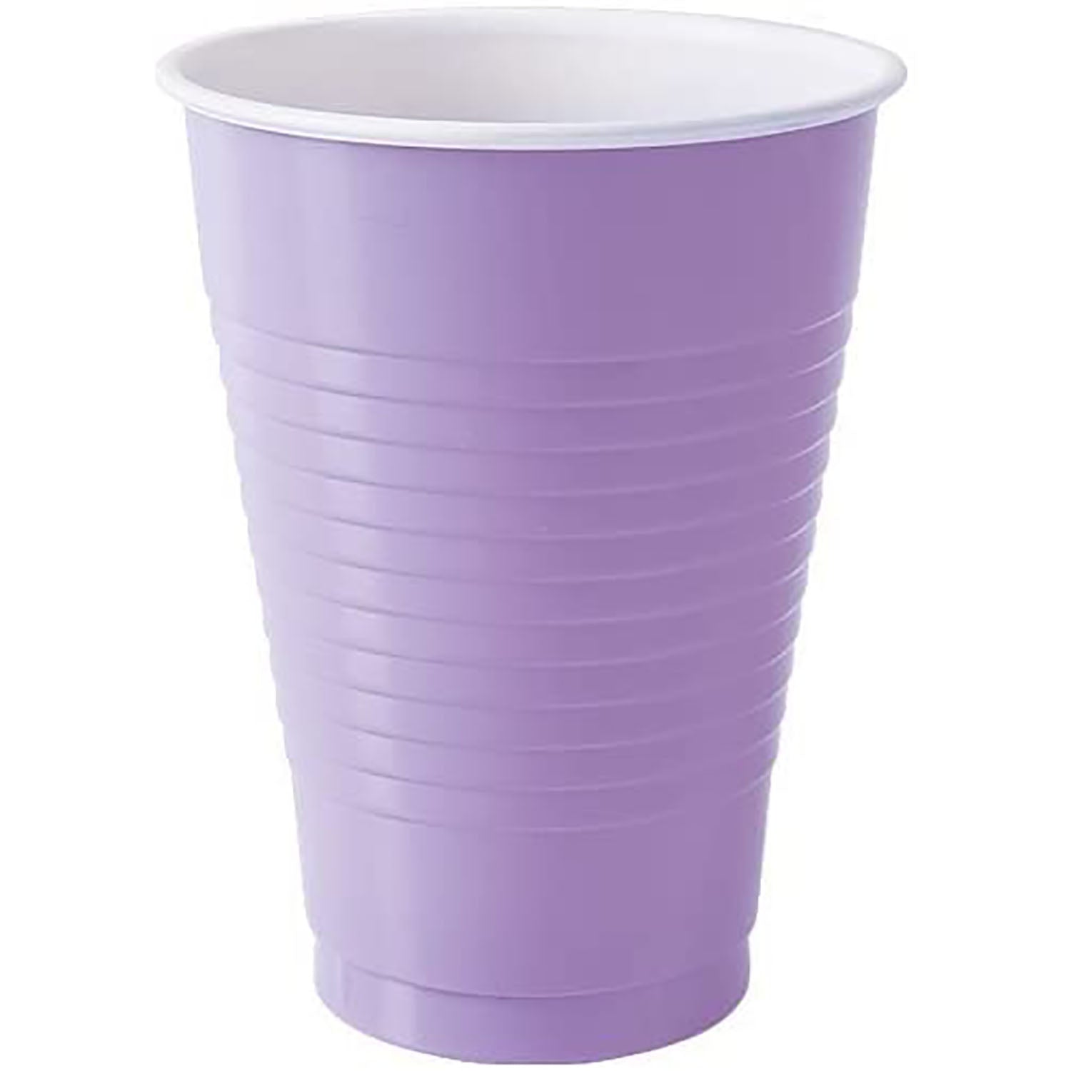 Lime Green Plastic Cups 355ml - 20 Pack