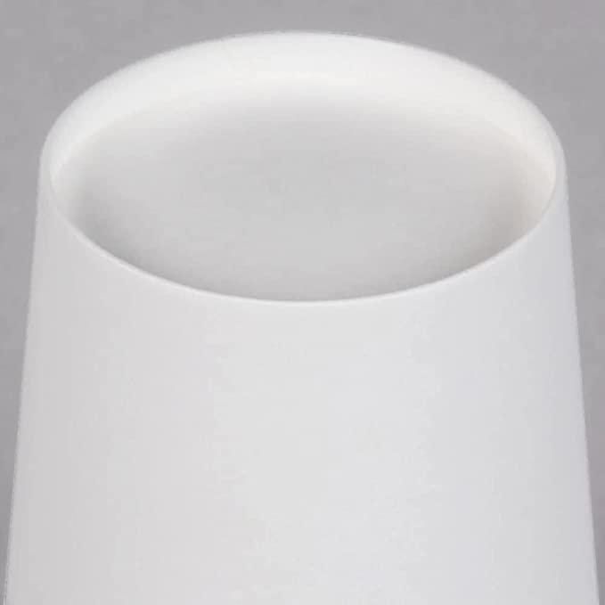 Case of Poly-Paper - 8 oz. - Disposable - White - Hot/Cold Cups | 1000 ct. Paper Cups Nicole Collection   