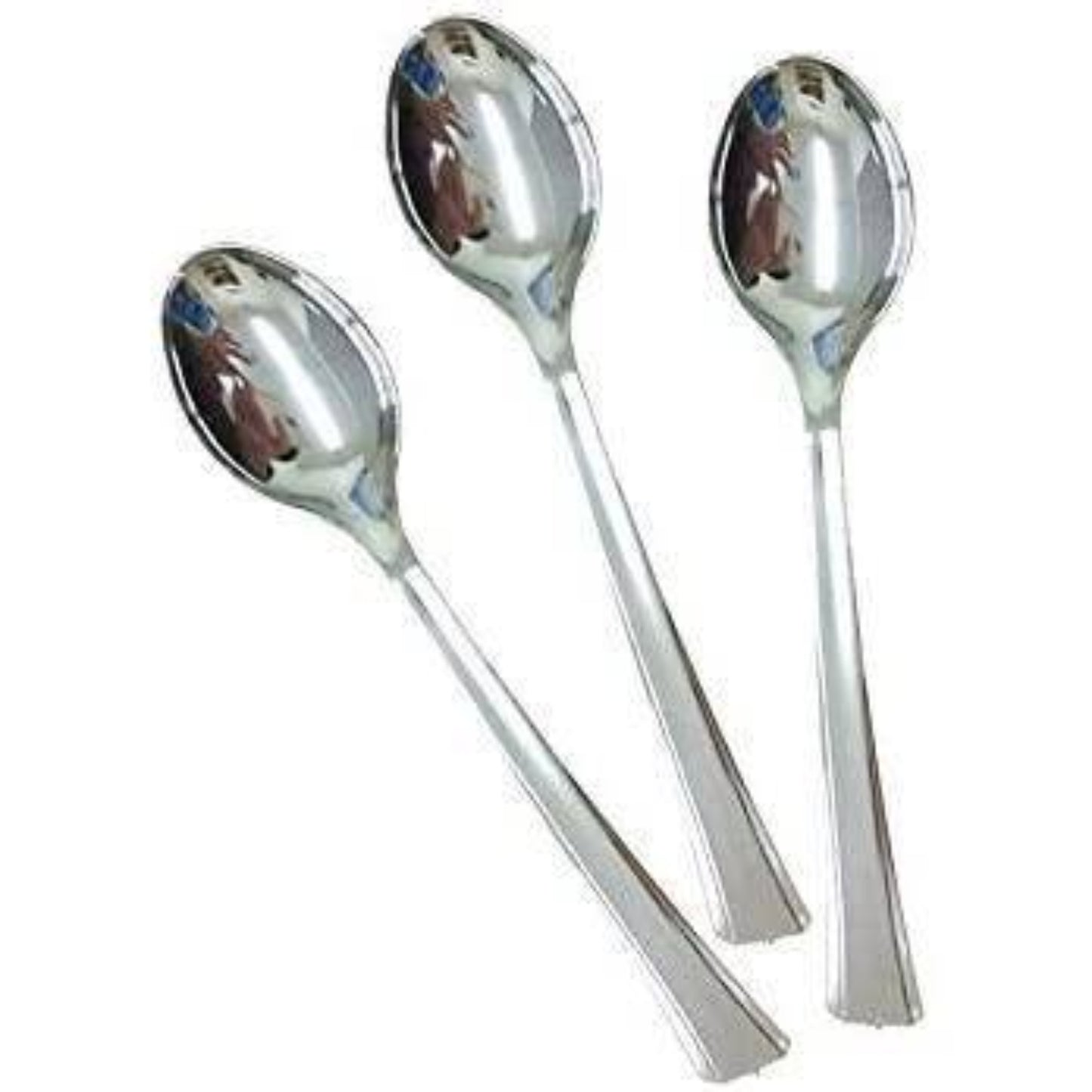 Silver Mini Plastic Spoon Serverware Lillian