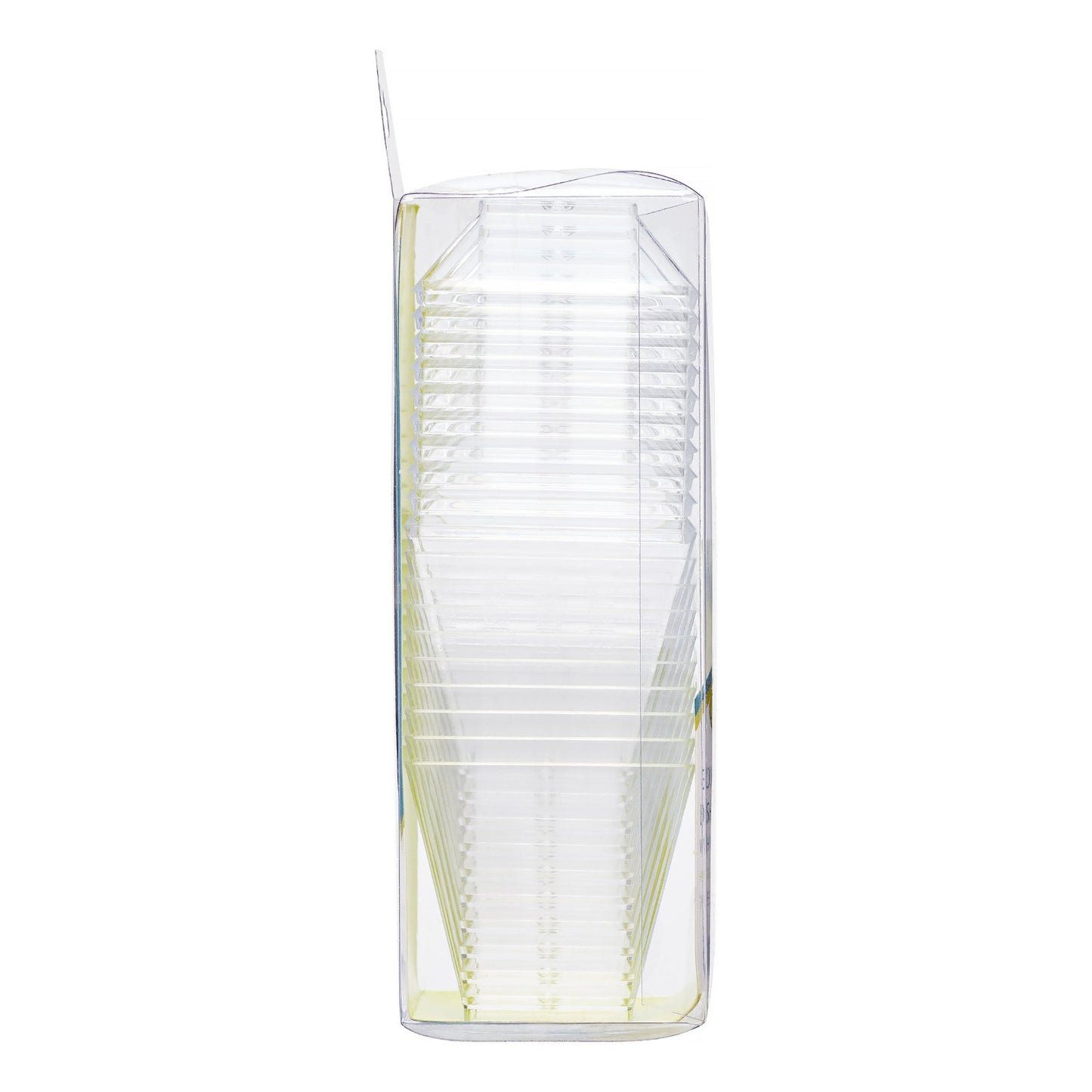 Lillian Tablesettings Mini Plastic Gourmet Dish Petite Clear 2 oz Serverware Lillian