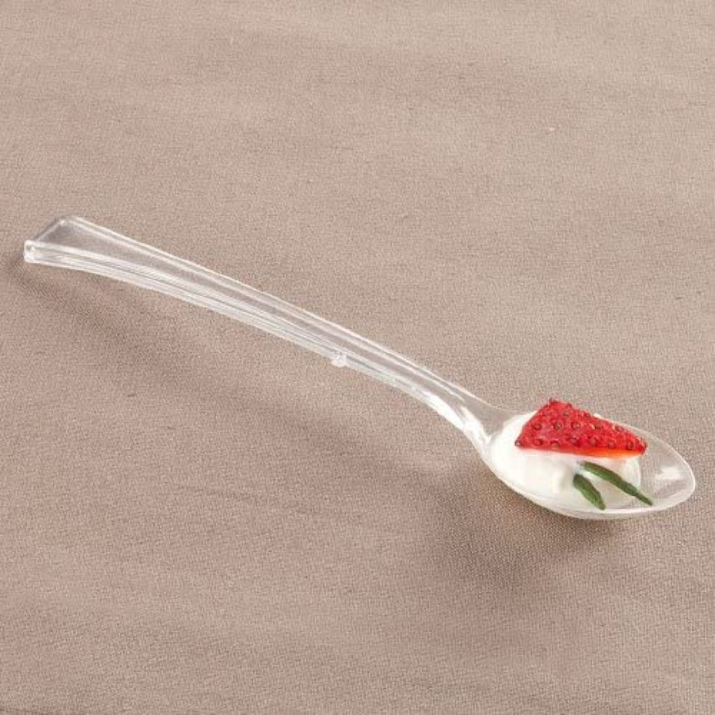 Mini Plastic Clear Spoons Serverware Lillian