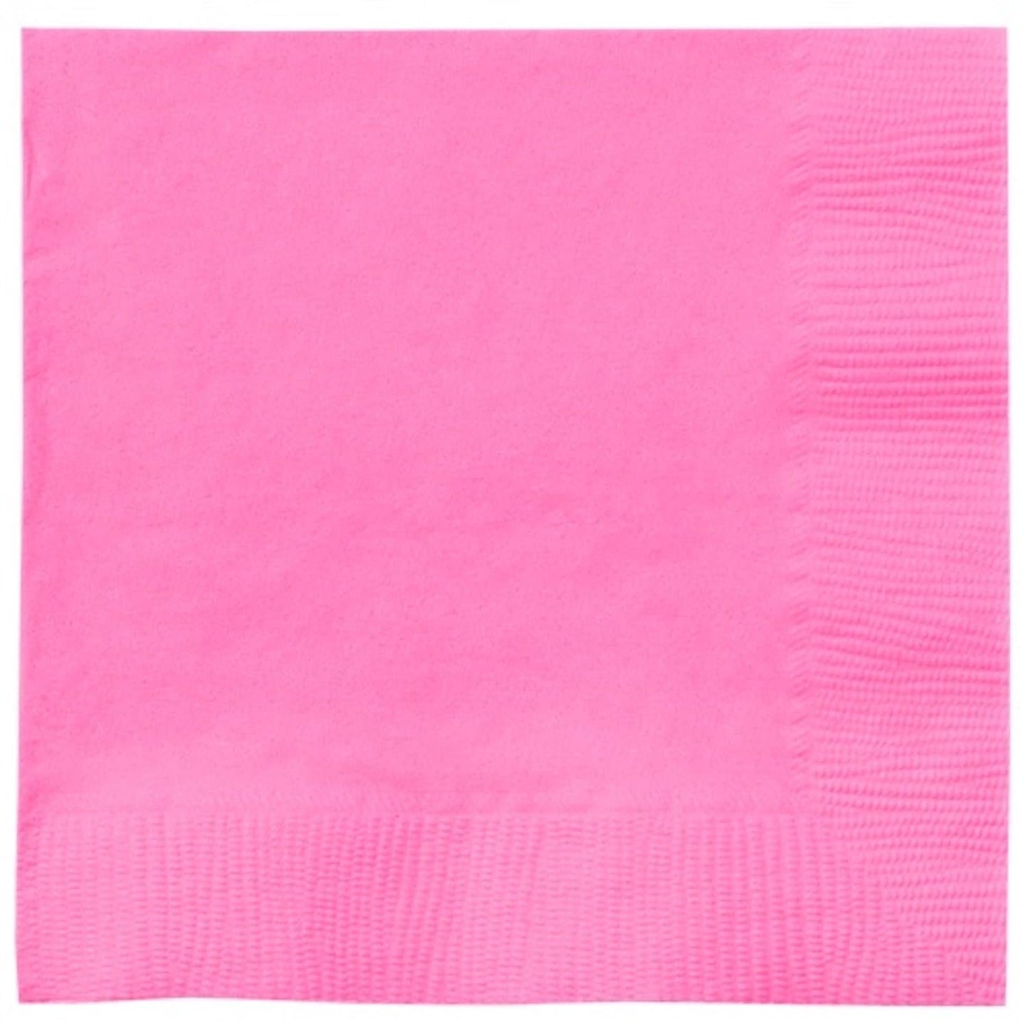 SALE Hot Pink Lunch Napkins 20 count  Party Dimensions   