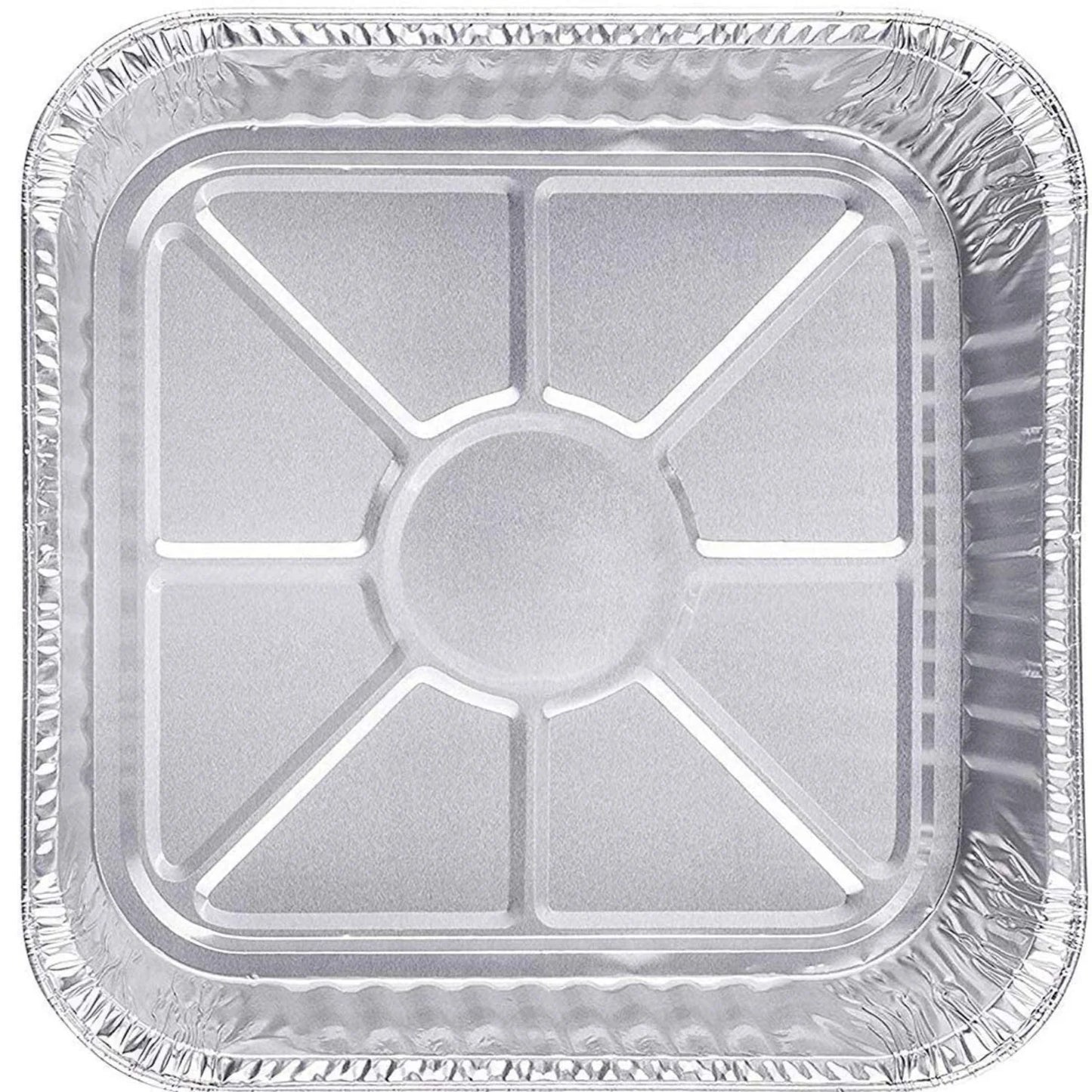 *WHOLESALE* Disposable Aluminum 8" Square Cake Baking Pan | 500 ct/case Disposable Nicole Fantini   