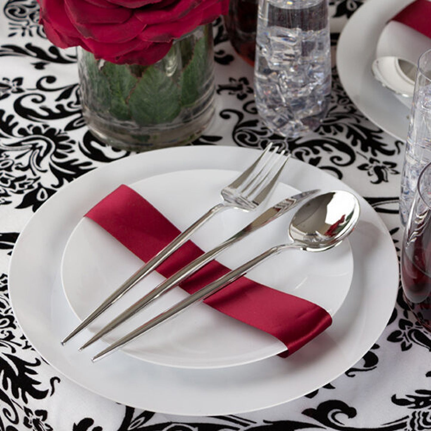 NOVELTY FLATWARE COMBO SILVER SET Tablesettings Decorline
