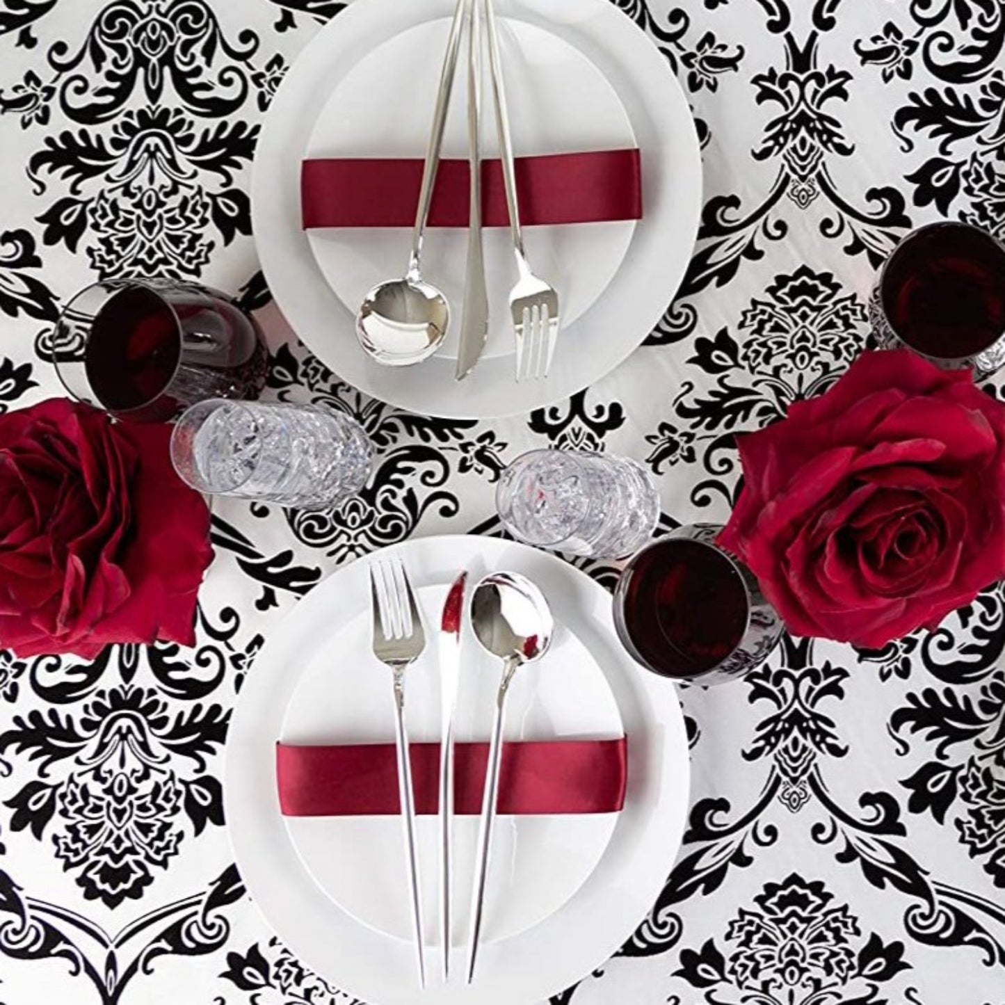 NOVELTY FLATWARE DINNER SOUP SPOONS SILVER Tablesettings Blue Sky