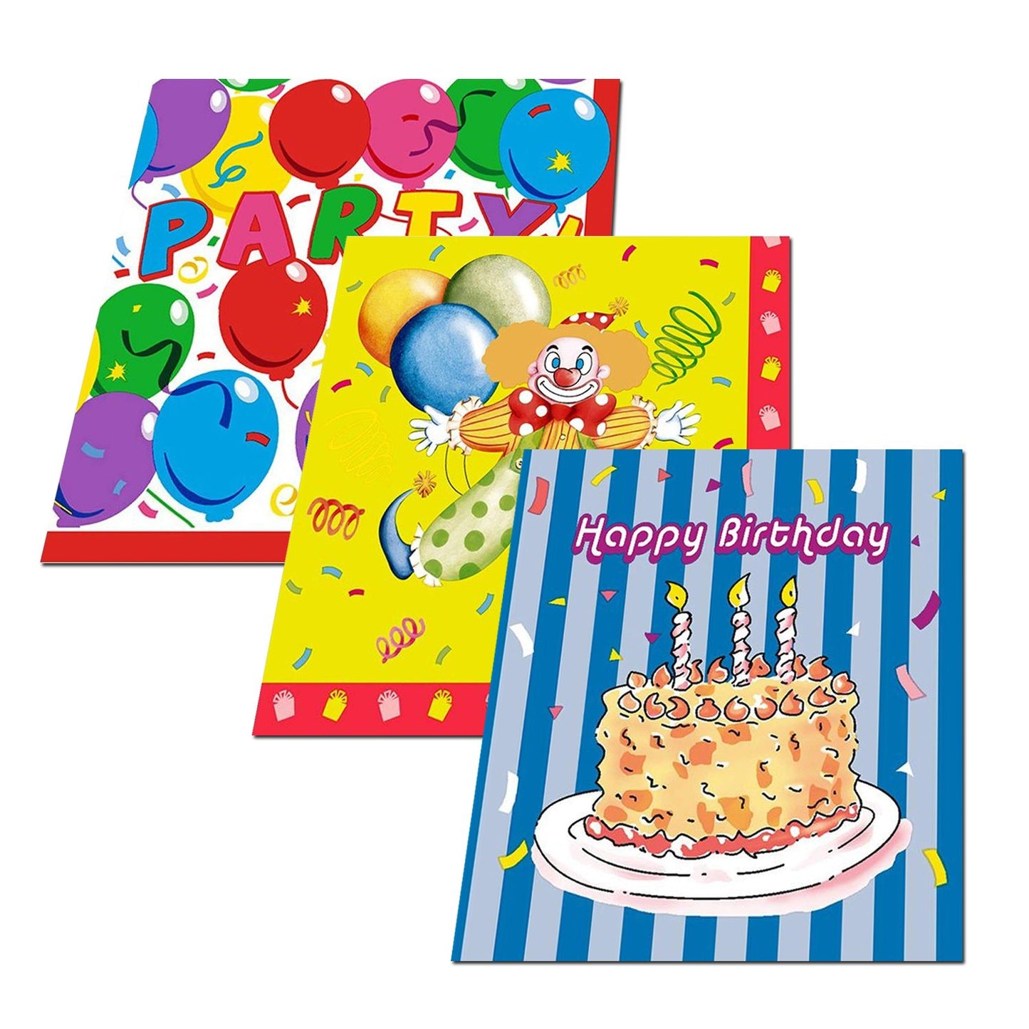 Party #1 Disposable Lunch Paper Napkins 20CT Napkins VeZee