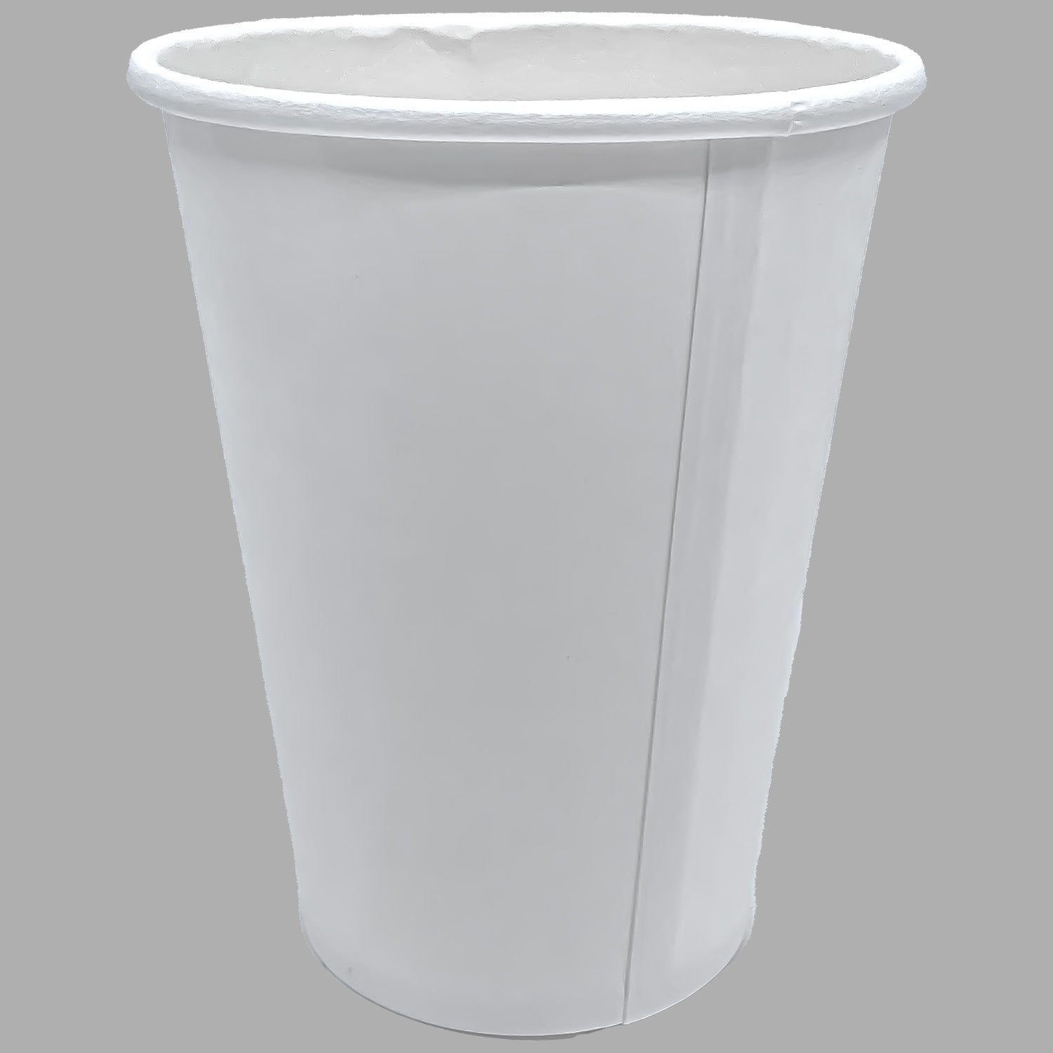 Case of Poly-Paper - 12 oz. - Disposable - White - Hot/Cold Cups  | 1000 ct. Paper Cups Nicole Collection   
