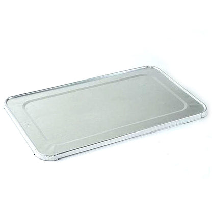 *WHOLESALE* Full Sized Disposable Aluminum Lid for Deep Roster | 100 ct/case Disposable VeZee   