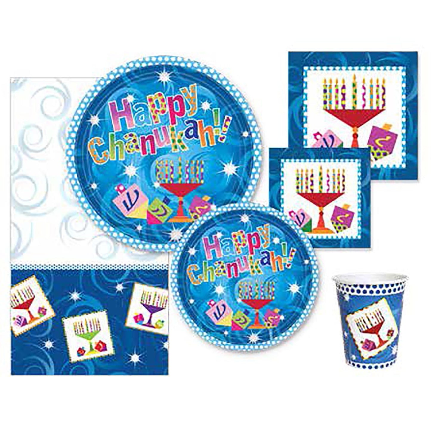 Paper Cup Happy Chanukah Hot Cold 9oz 24 Count Paper Cups Hanna K