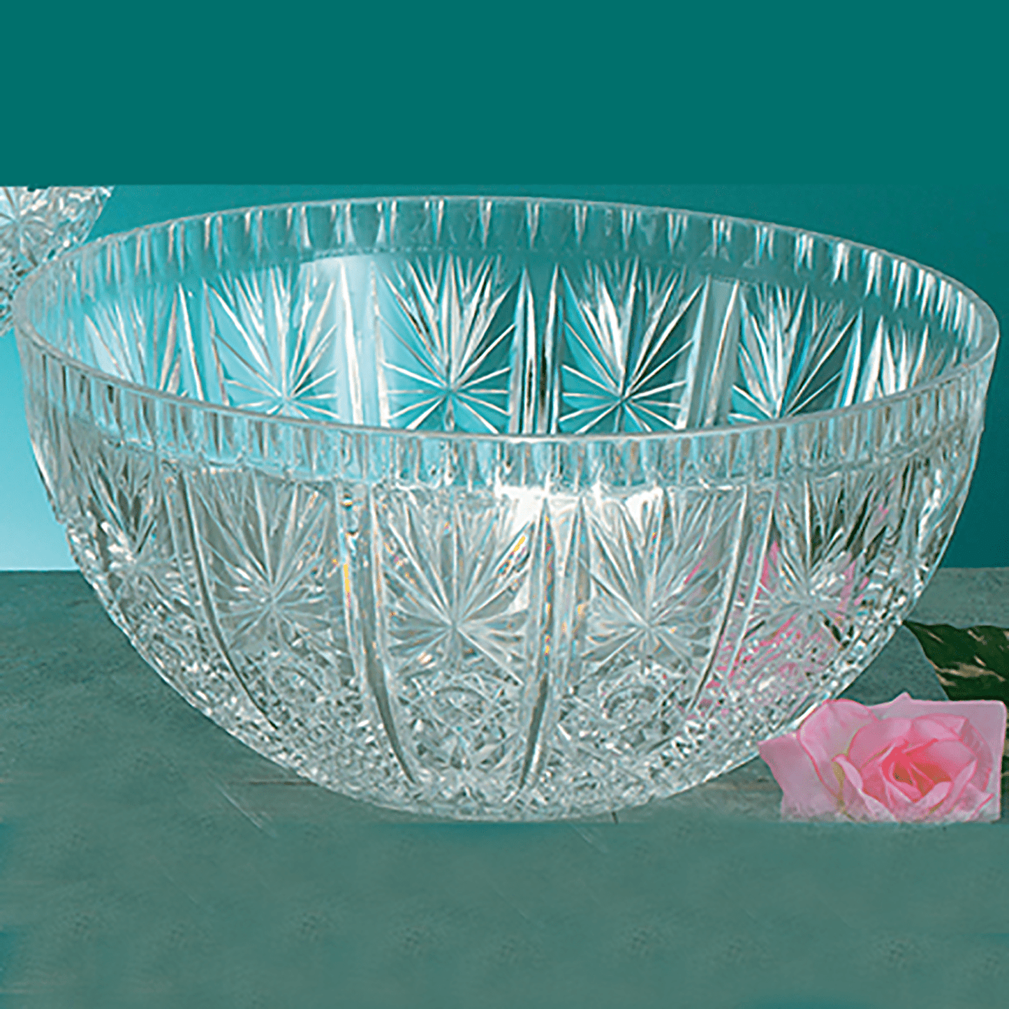 12 Quart Premium EXTRA Heavy Weight Plastic CRYSTAL Clear Punch Bowl Serverware Hanna K