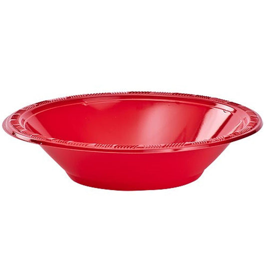 Hanna K. Signature Plastic Bowl Red 12 oz Bowls Hanna K   