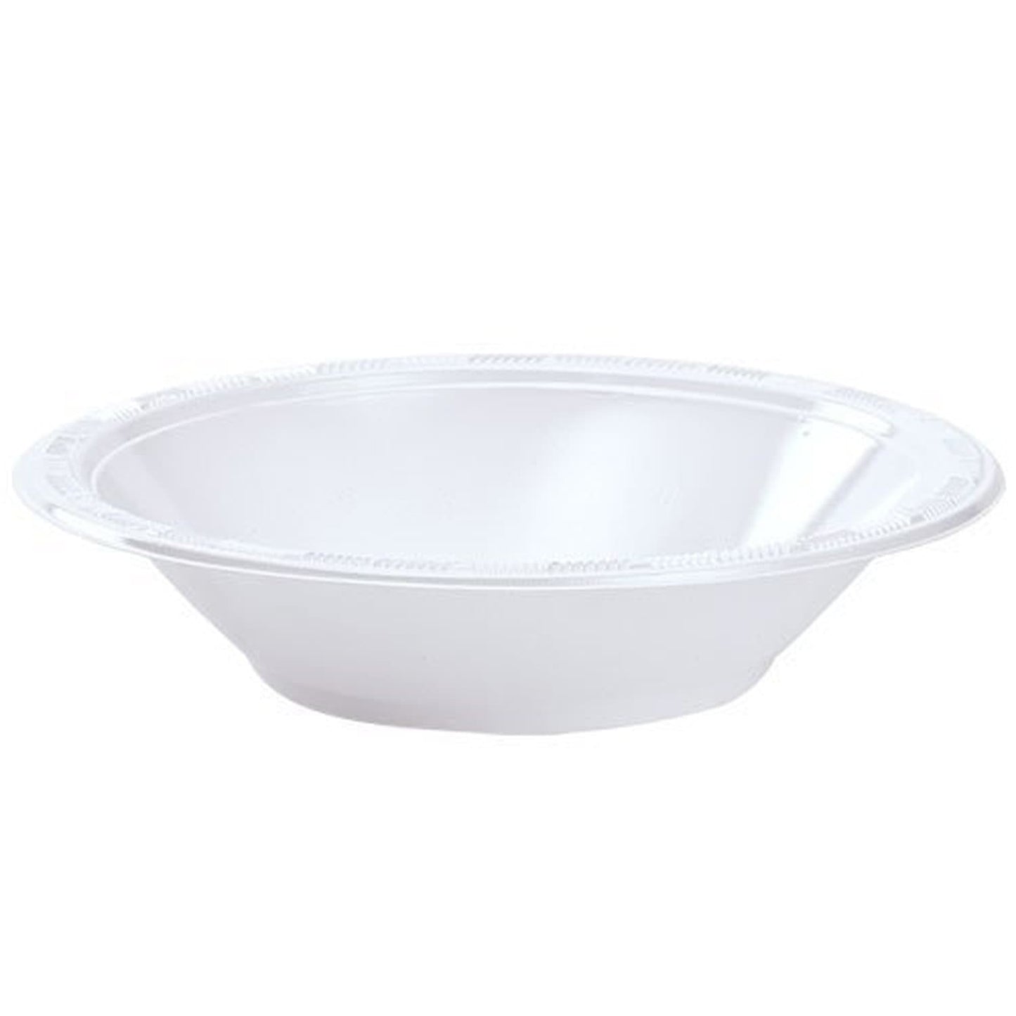 Hanna K. Signature heavy weight Plastic Bowl White 15 oz Bowls Hanna K Signature