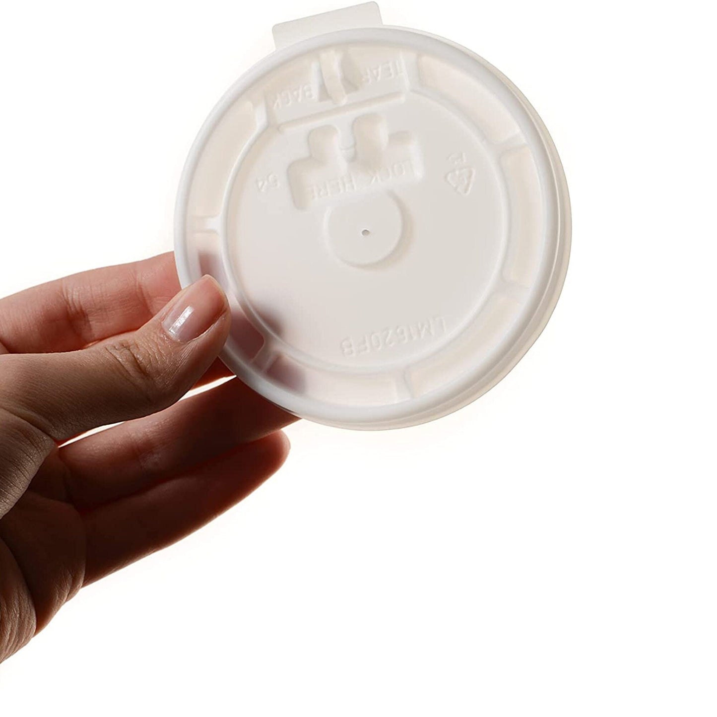 *WHOLESALE* Disposable - Lids for 10/12/16oz. Poly-Paper Hot/Cold Cups | 1000 ct. Paper Cups VeZee