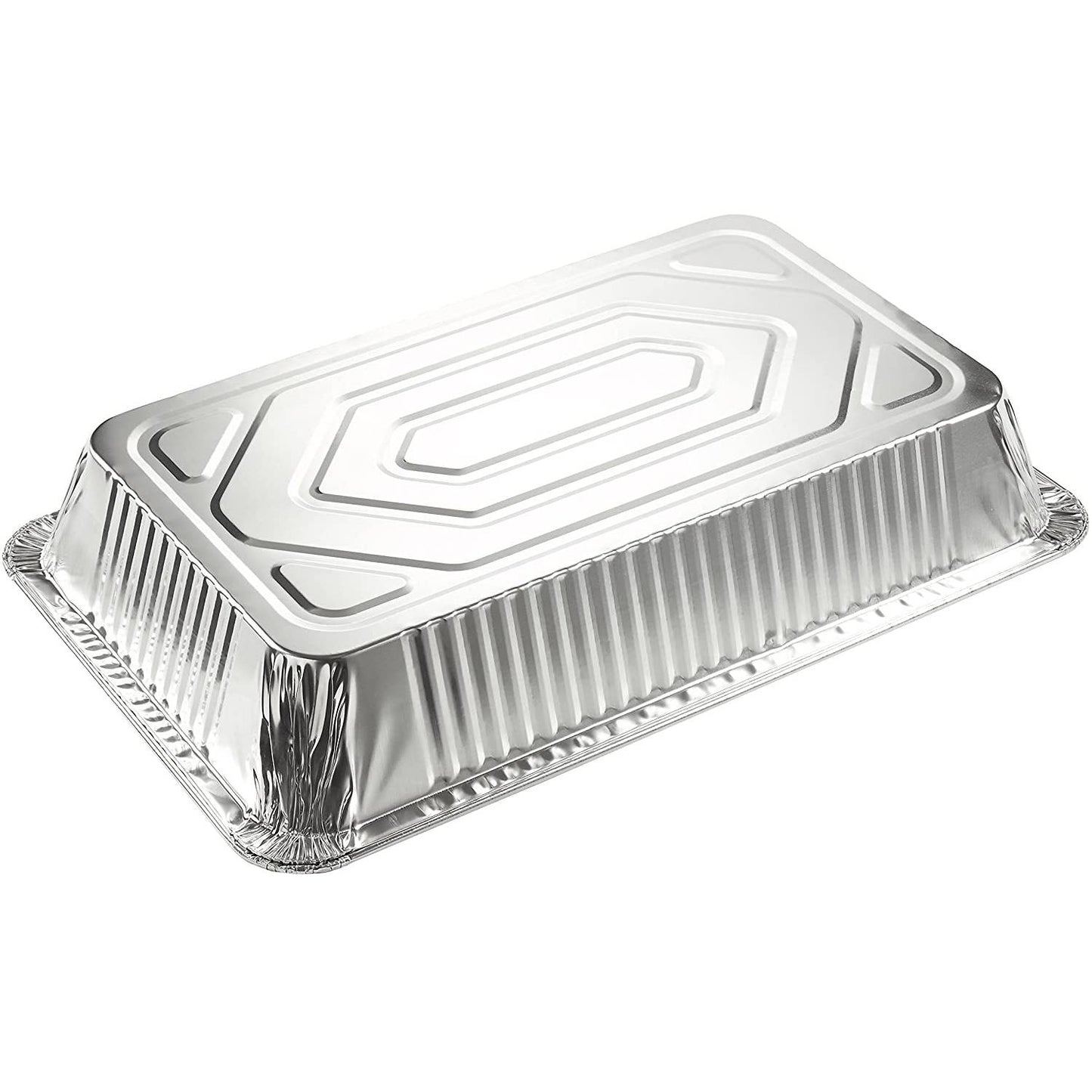 *WHOLESALE* Disposable Aluminum Full Size Deep Roaster | 100 ct/case Disposable VeZee   