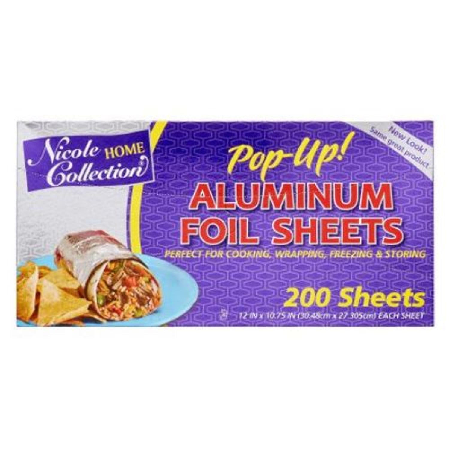 Aluminum Pop-up Foil Sheets 12