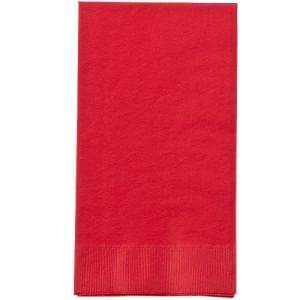 Red Guest Towels Napkins Party Dimensions   