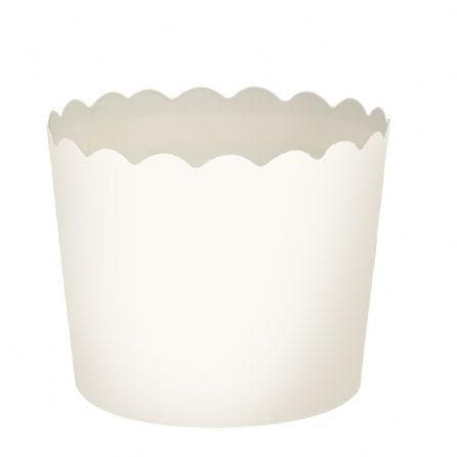 Simcha Collection Large Baking Cups White