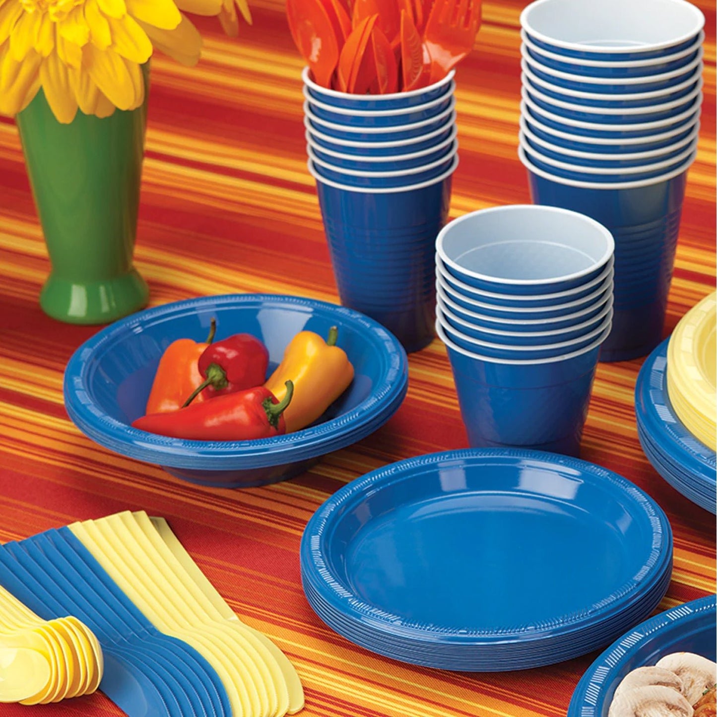 White Co-Ex Plastic Party Cup 12 oz Cups Party Dimensions