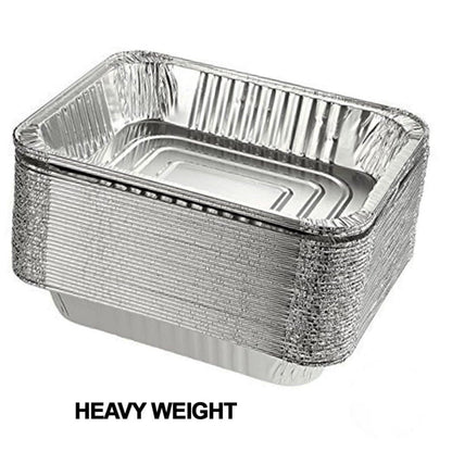 *WHOLESALE* Disposable Heavy Weight 9×13 Half Size Aluminum Pans | 100 ct. Disposable VeZee   