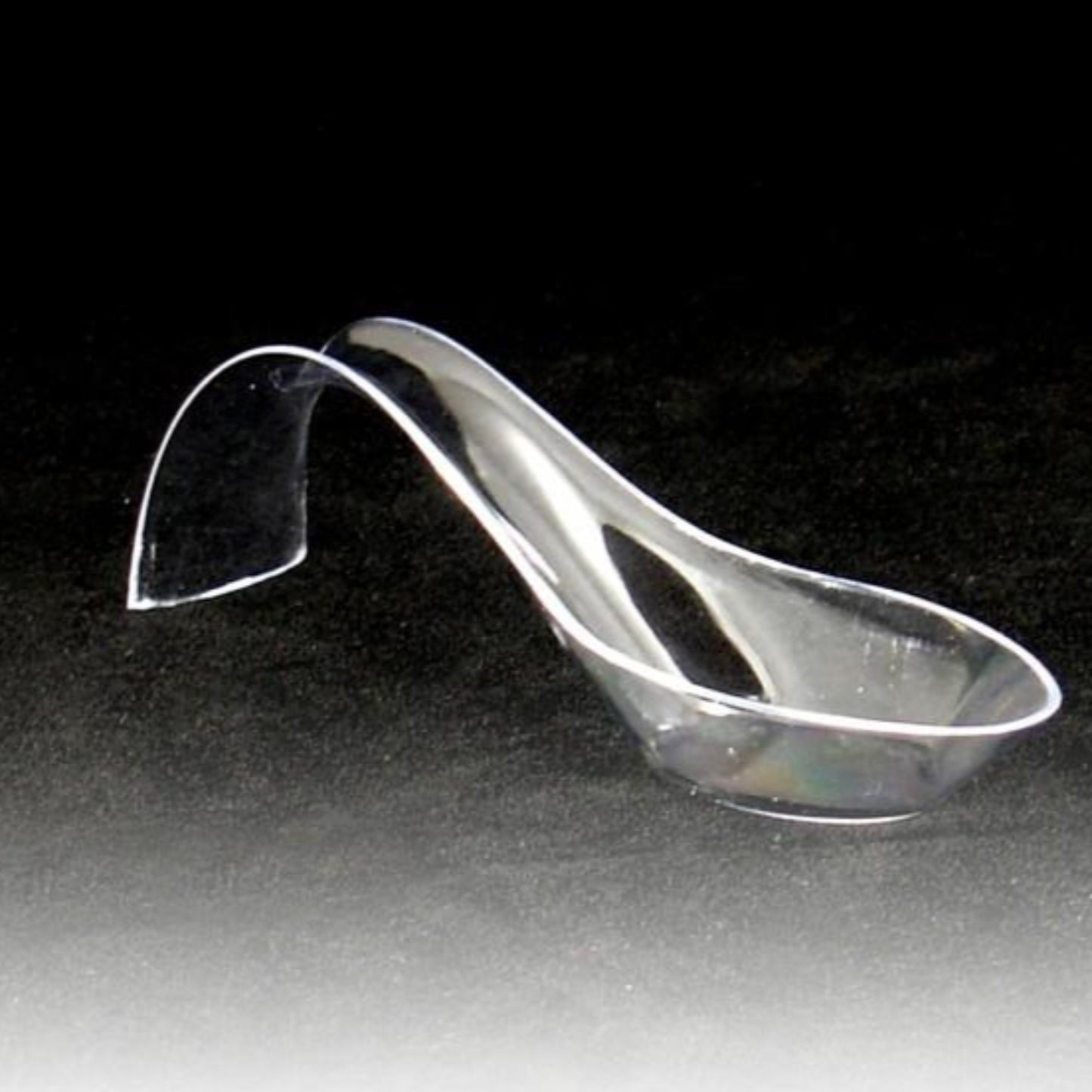 Mini Clear Plastic Presentation Spoon 5 oz Serverware Lillian