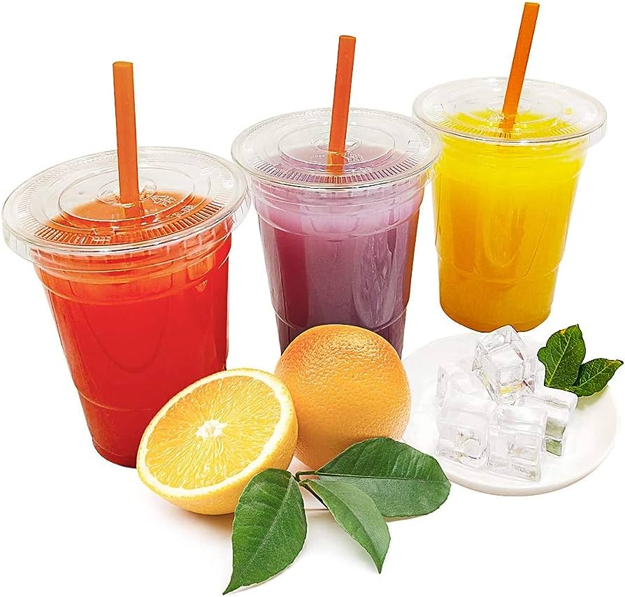 Disposable PET Smoothie Cups