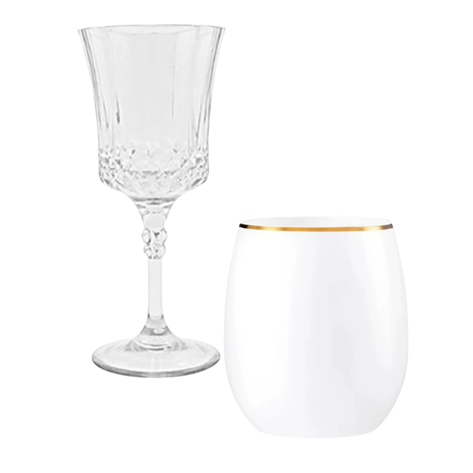 Elegant Plastic Cups for Parties & Events