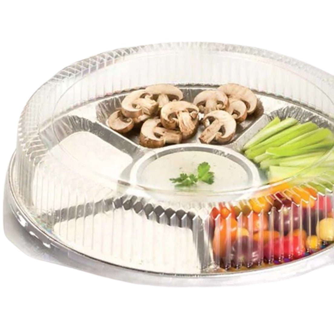 Lazy Susan/Compartment Platters & Aluminum Flat Trays & Platters - OnlyOneStopShop