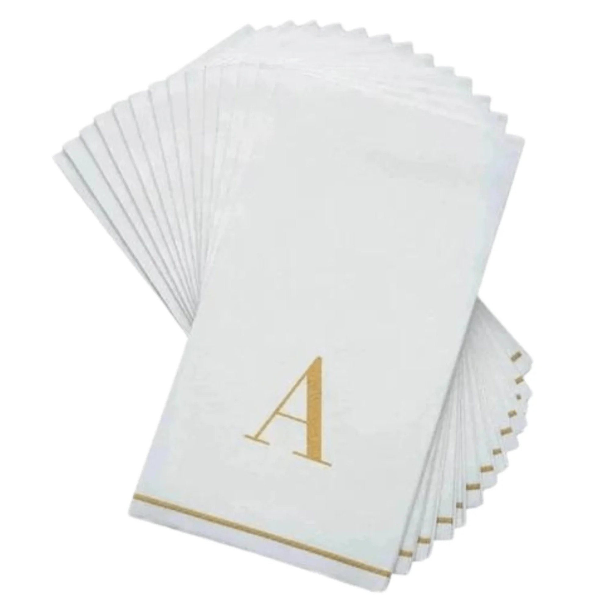 Disposable Alphabet/Monogram Napkins