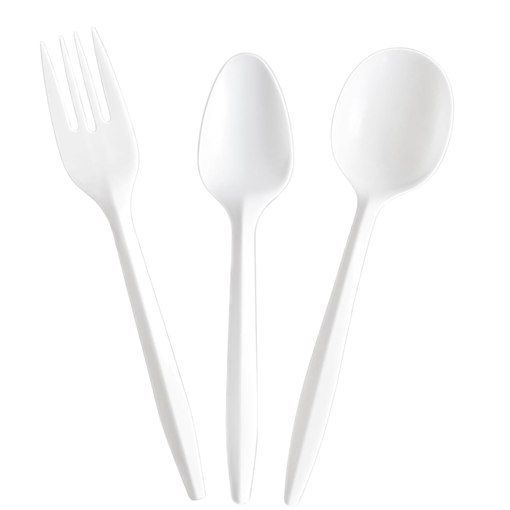 Disposable Cutlery Set for Parties and Everyday Use